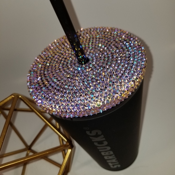 Starbucks | Accessories | Starbucks Bling Matte Black Grande Tumbler |  Poshmark